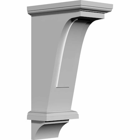 Ekena Millwork 4 1/4"W x 6 1/2"D x 12"H Bedford Bracket BKT06X12X04BE